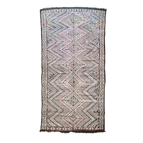 kilim rug handmade in white background