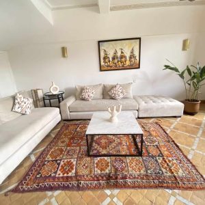Wrida Boujaad Rug in living-room