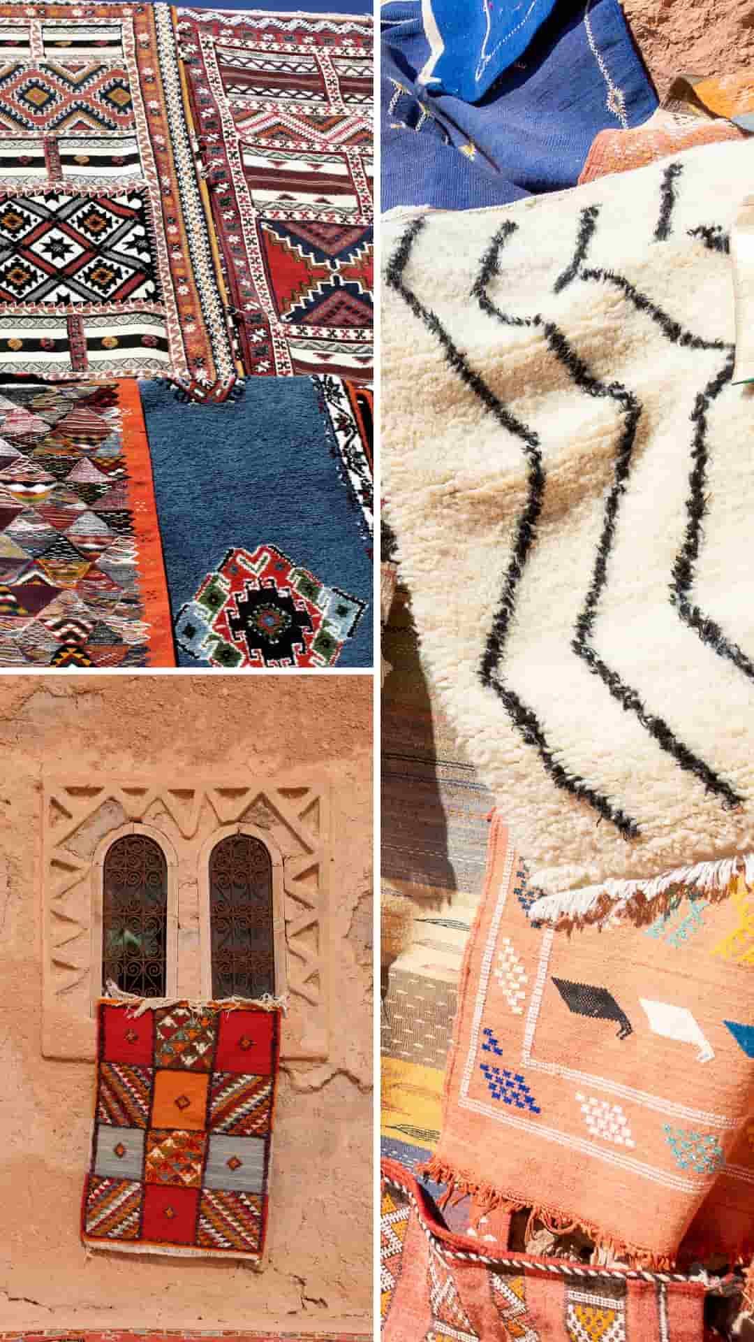 woll area rugs in different models